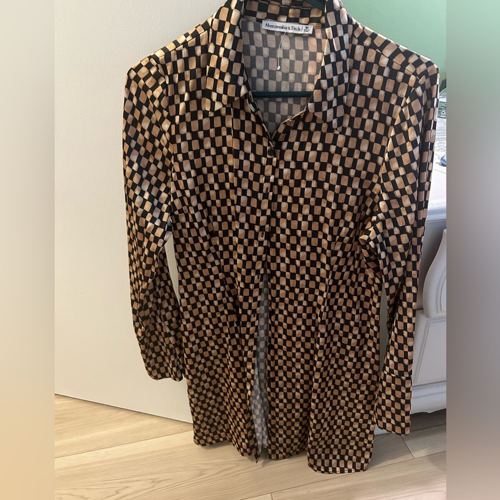 Mini silky dress